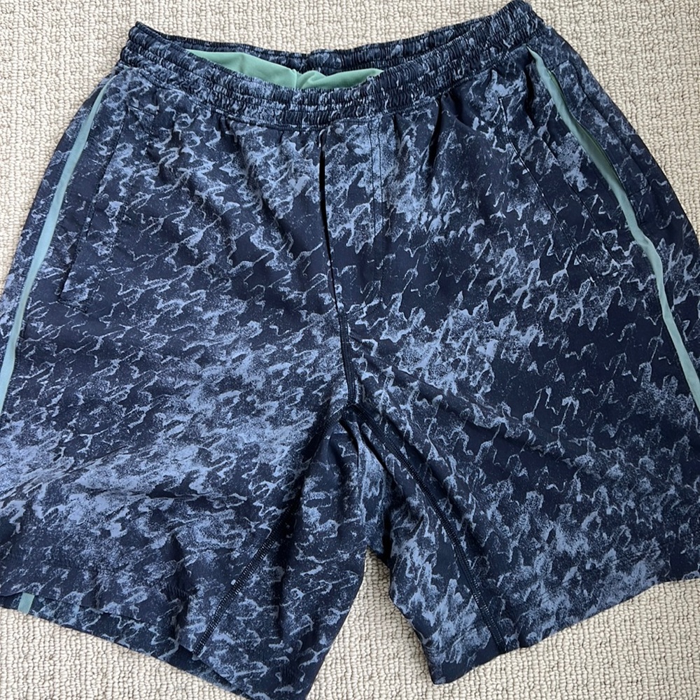 Large lululemon shorts with liner